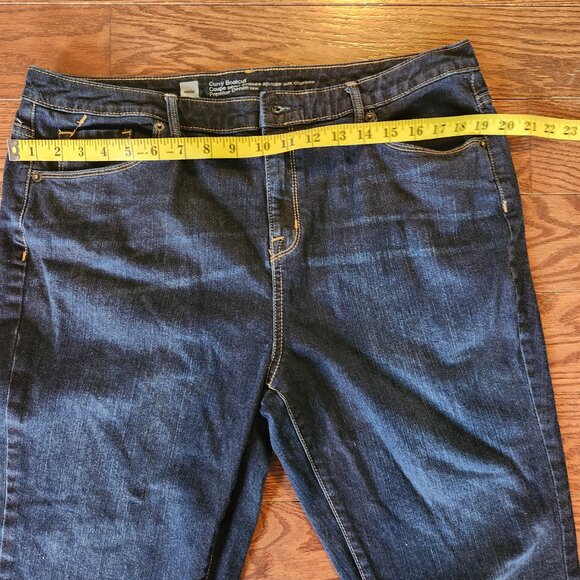 Mossimo Curvy Bootcut Jeans Women’s Size 16 Regula Blue Premium Denim 99% Cotton - Picture 6 of 12